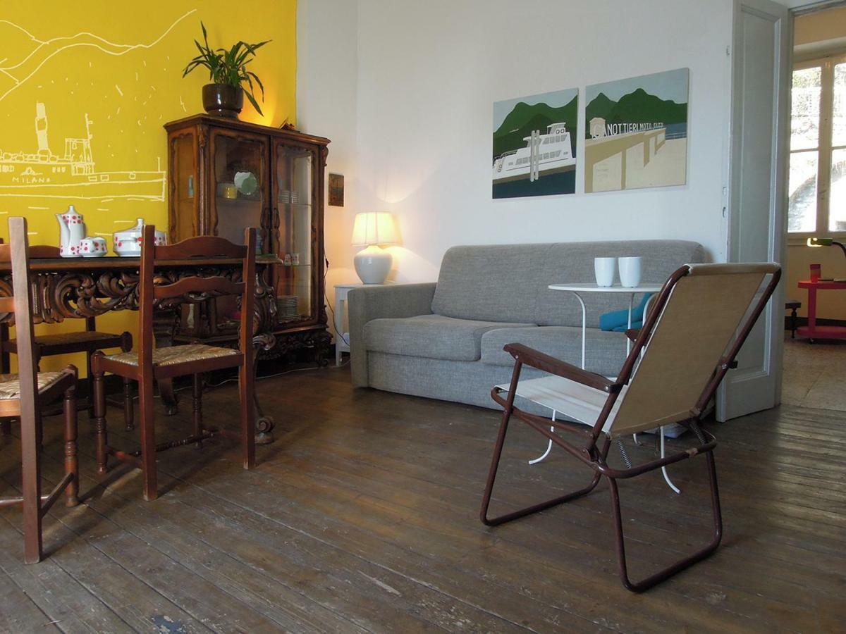 Charming House With Private Dock On Lake Como Argegno Exteriör bild