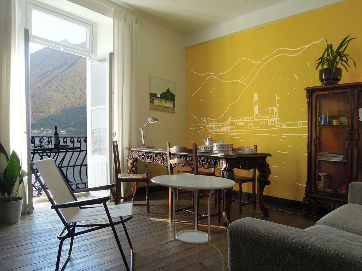 Charming House With Private Dock On Lake Como Argegno Exteriör bild